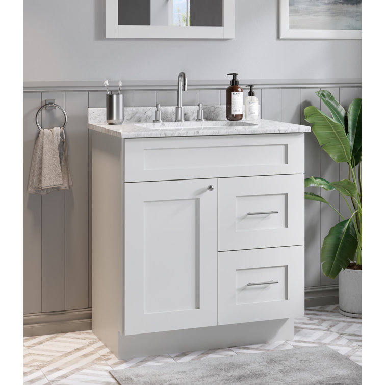 Shaker style deals bathroom vanity